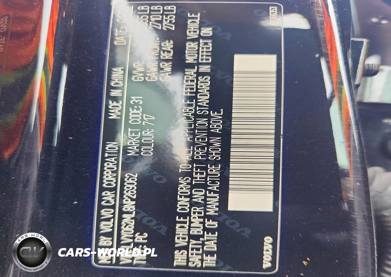 2022 Volvo S90 B6 Inscription VIN:LVY062ML8NP269062 - 13