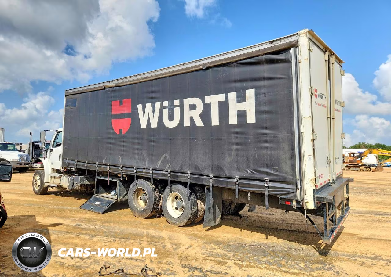 2022 Freightliner Business Class M2 Curtain Side Truck VIN:3ALHCYFE5NDMV0404 - 2