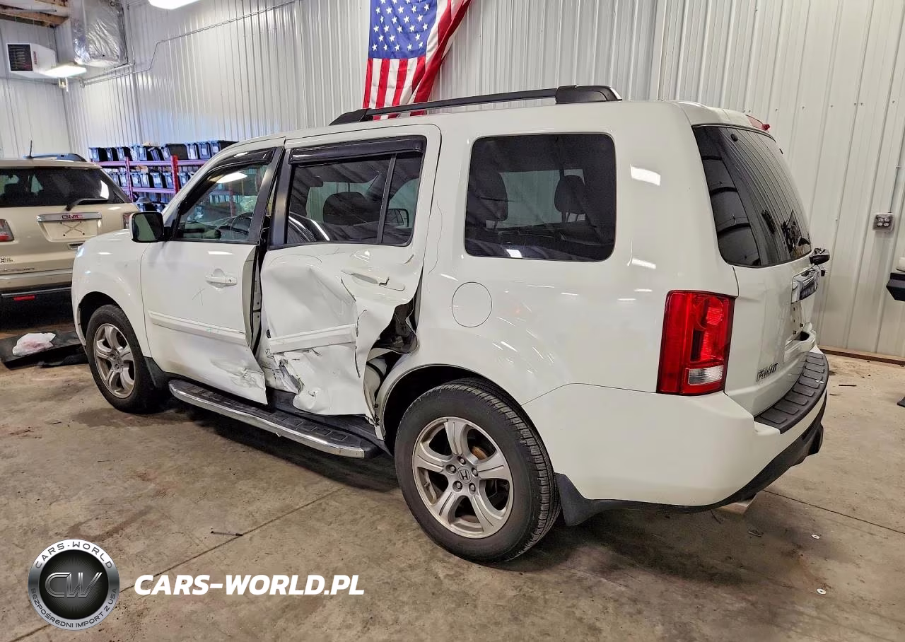 2013 Honda Pilot Exl VIN:5FNYF4H51DB073958 - 2
