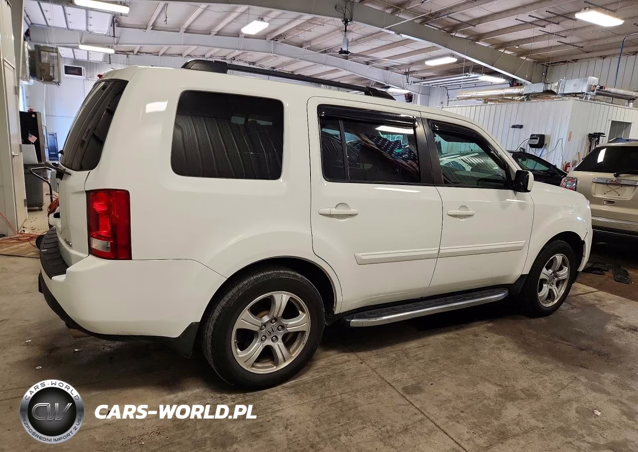 2013 Honda Pilot Exl VIN:5FNYF4H51DB073958 - 3