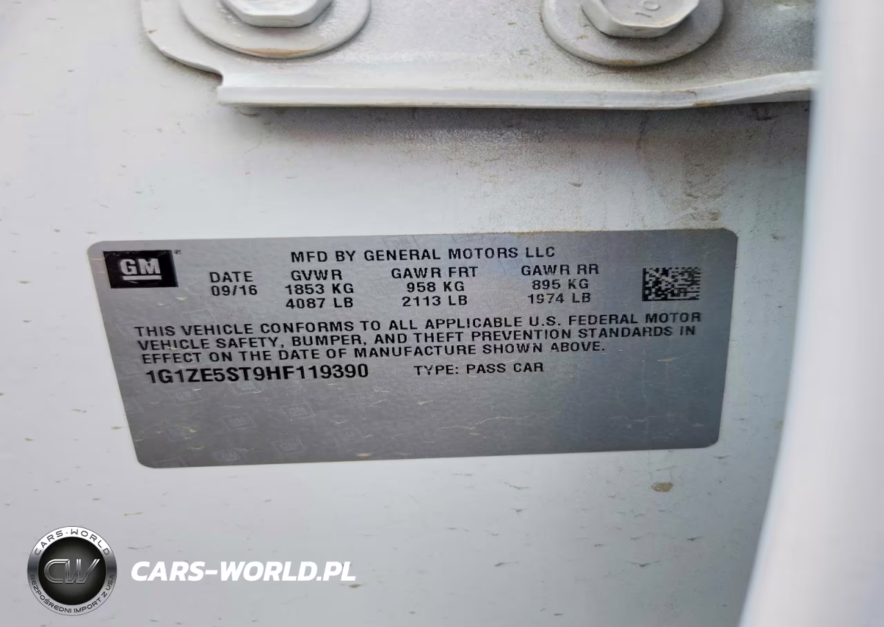 2017 Chevrolet Malibu Lt VIN:1G1ZE5ST9HF119390 - 12