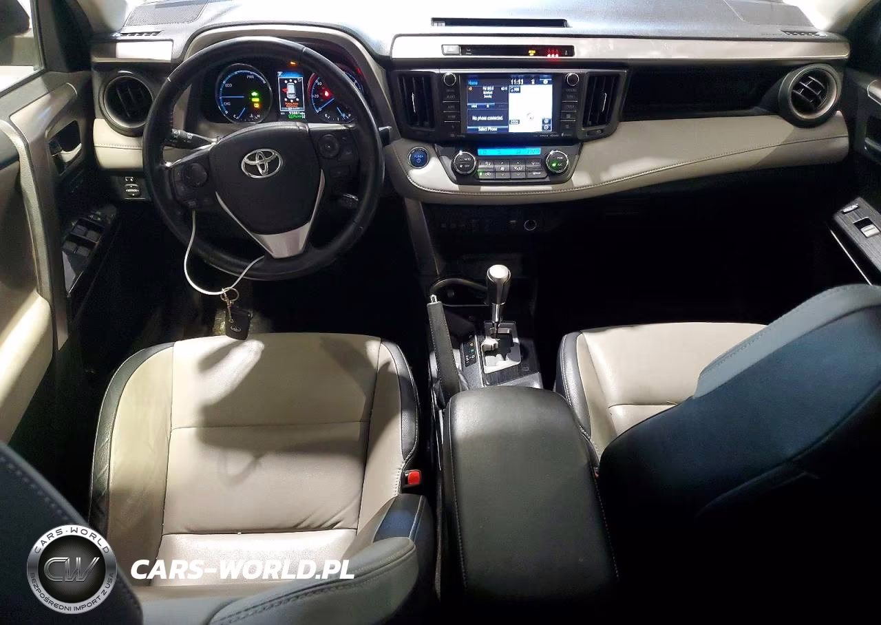 2017 Toyota Rav4 Hv Limited VIN:JTMDJREV9HD144769 - 8
