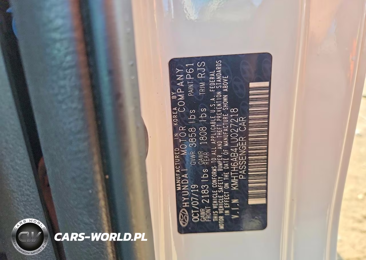 2020 Hyundai Veloster Turbo Ultimate VIN:KMHTH6AB4LU027218 - 12