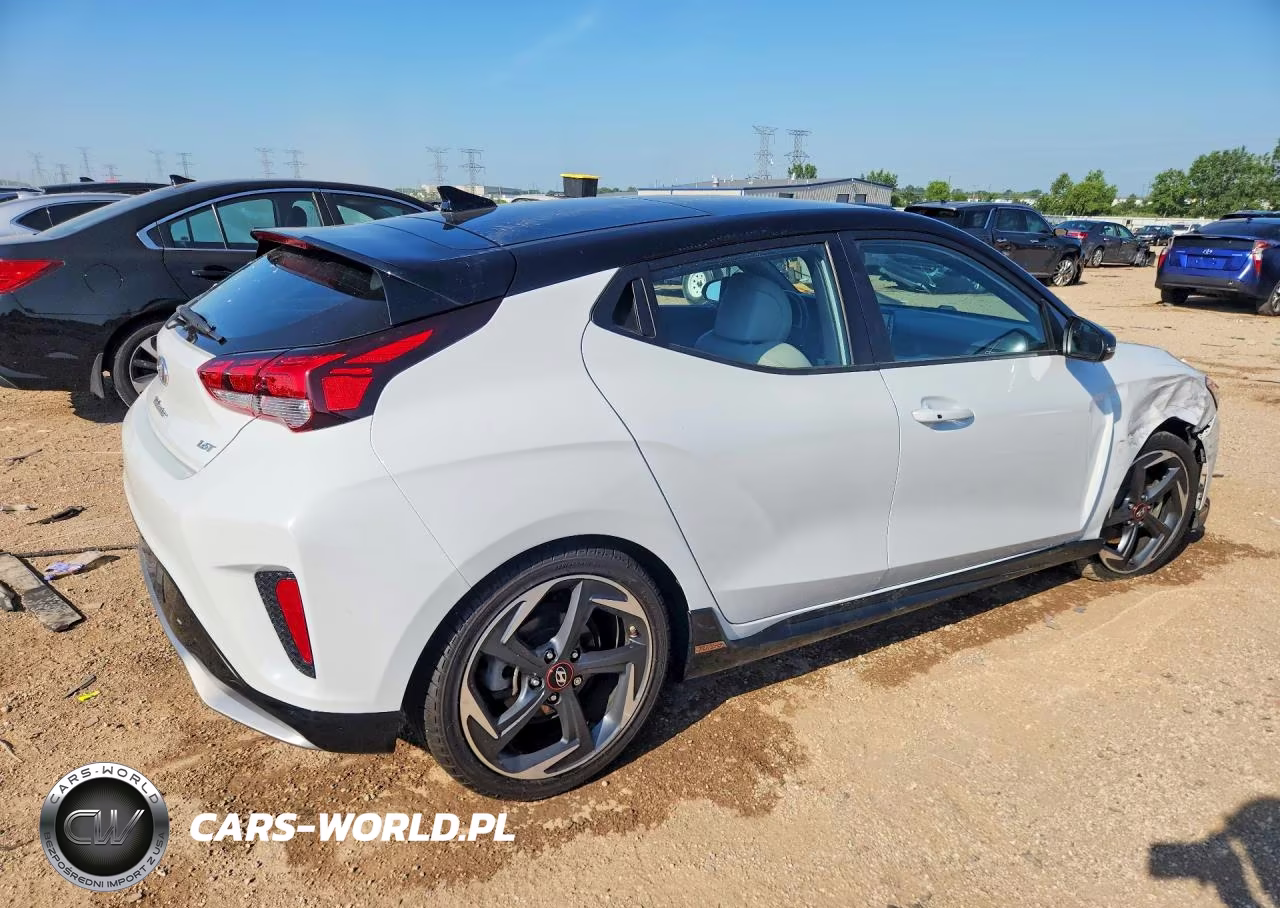 2020 Hyundai Veloster Turbo Ultimate VIN:KMHTH6AB4LU027218 - 3