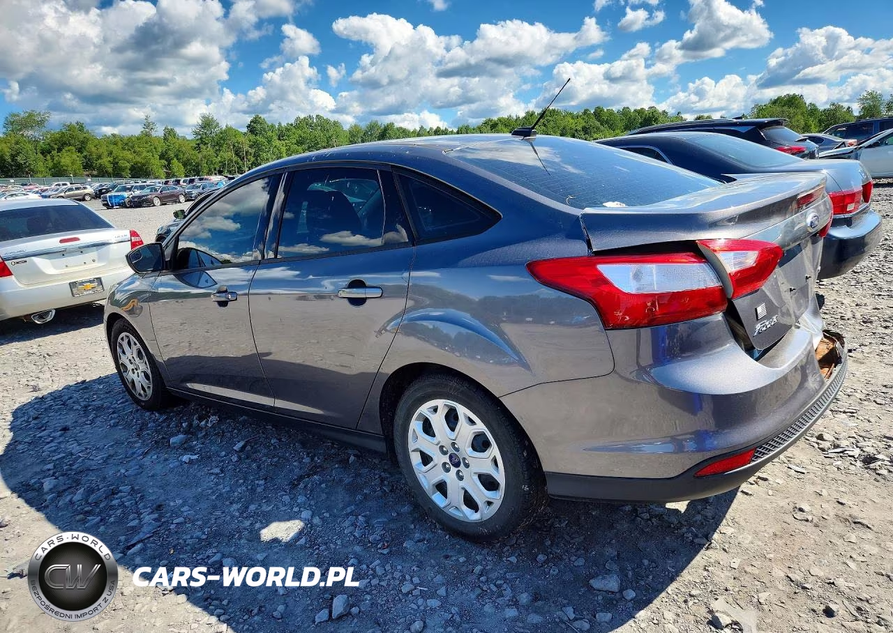 2012 Ford Focus Se VIN:1FAHP3F20CL411397 - 2