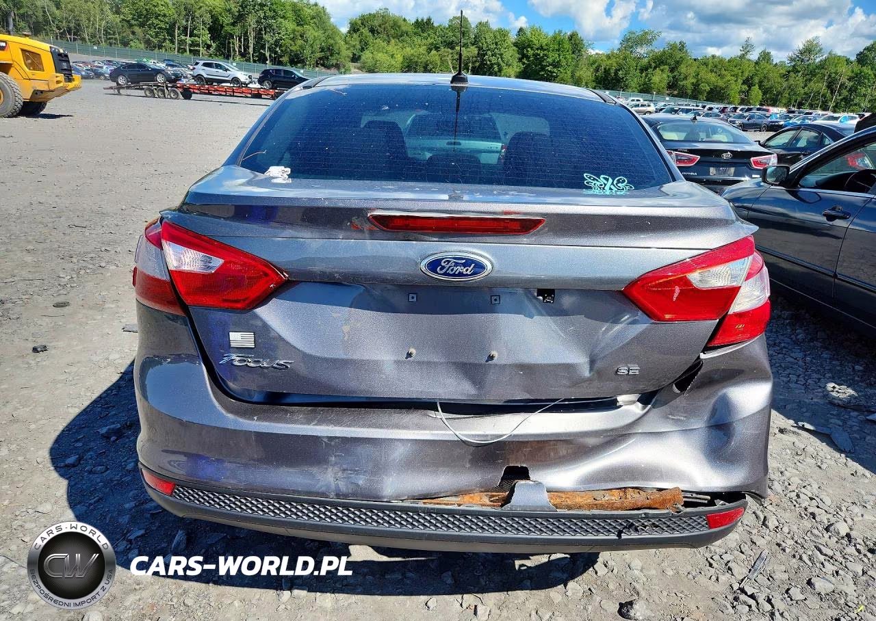 2012 Ford Focus Se VIN:1FAHP3F20CL411397 - 6