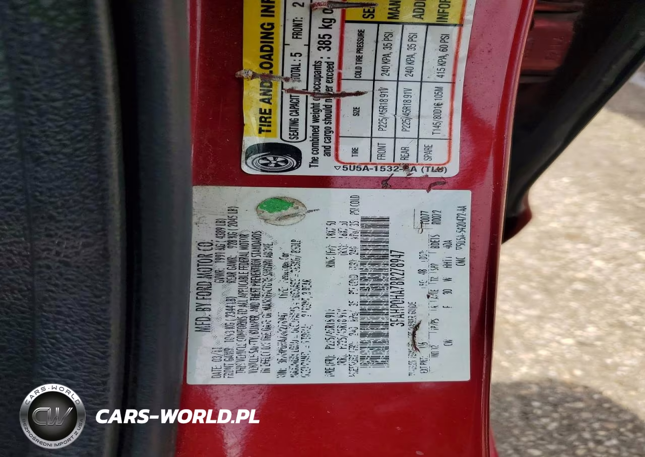 2011 Ford Fusion Se VIN:3FAHP0HA7BR278947 - 12