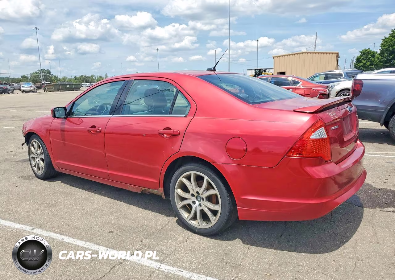 2011 Ford Fusion Se VIN:3FAHP0HA7BR278947 - 2
