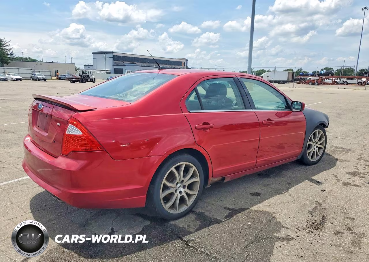 2011 Ford Fusion Se VIN:3FAHP0HA7BR278947 - 3
