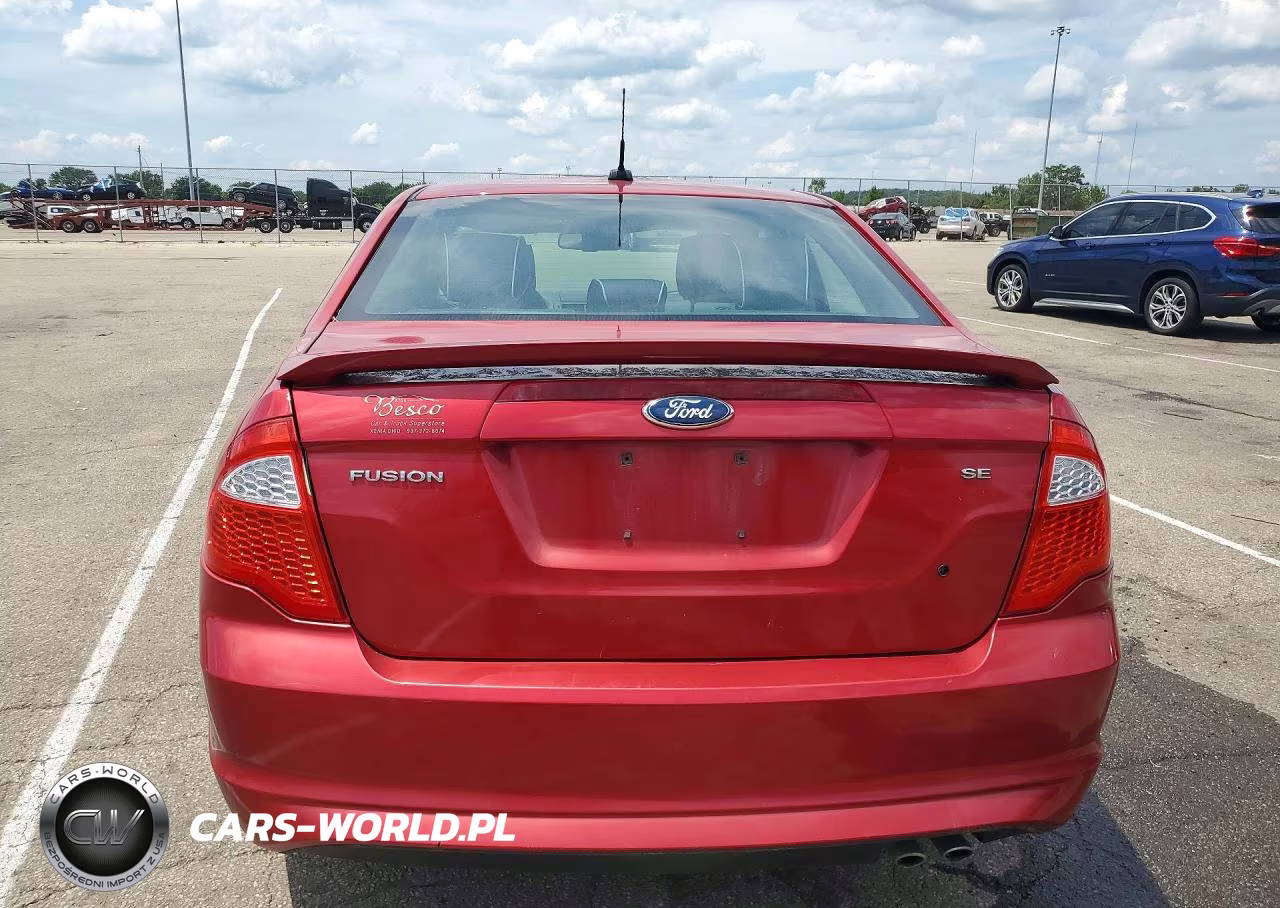 2011 Ford Fusion Se VIN:3FAHP0HA7BR278947 - 6