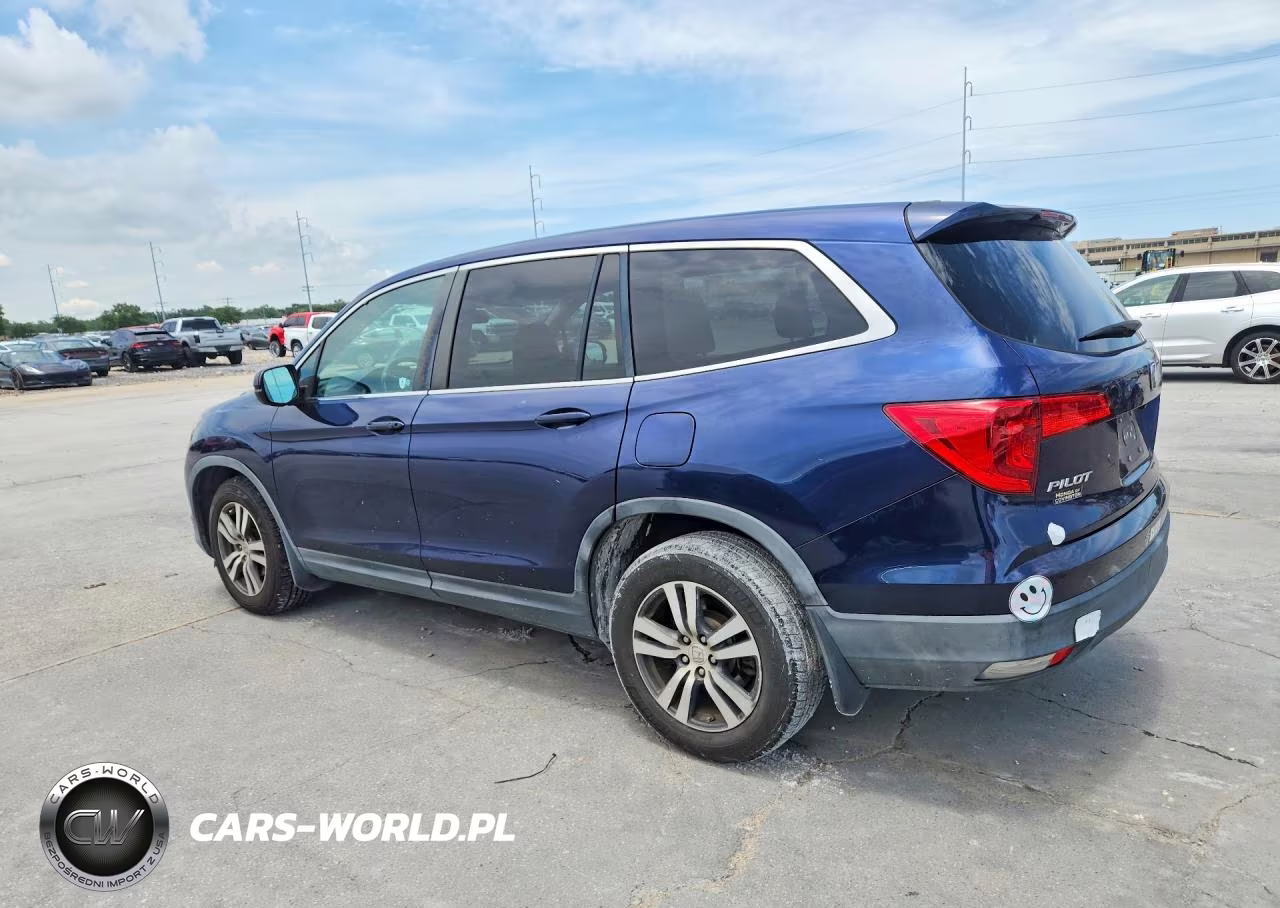2016 Honda Pilot Exl VIN:5FNYF6H57GB052001 - 2