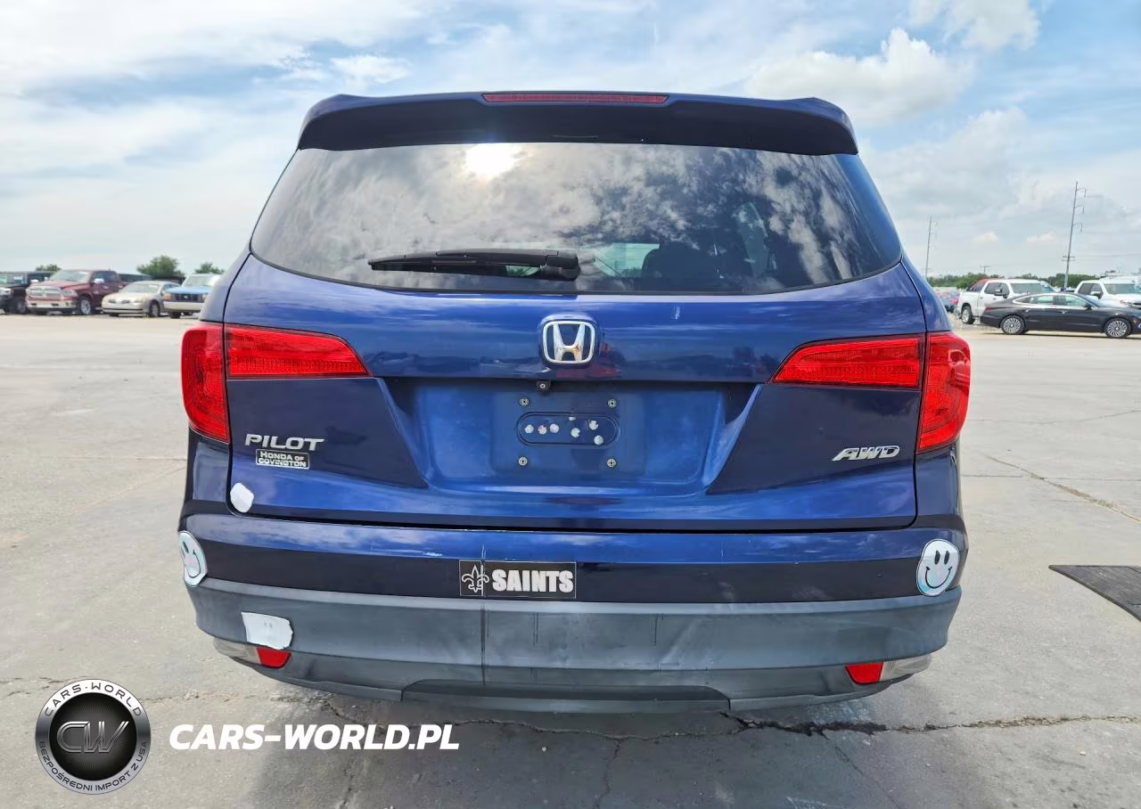 2016 Honda Pilot Exl VIN:5FNYF6H57GB052001 - 6