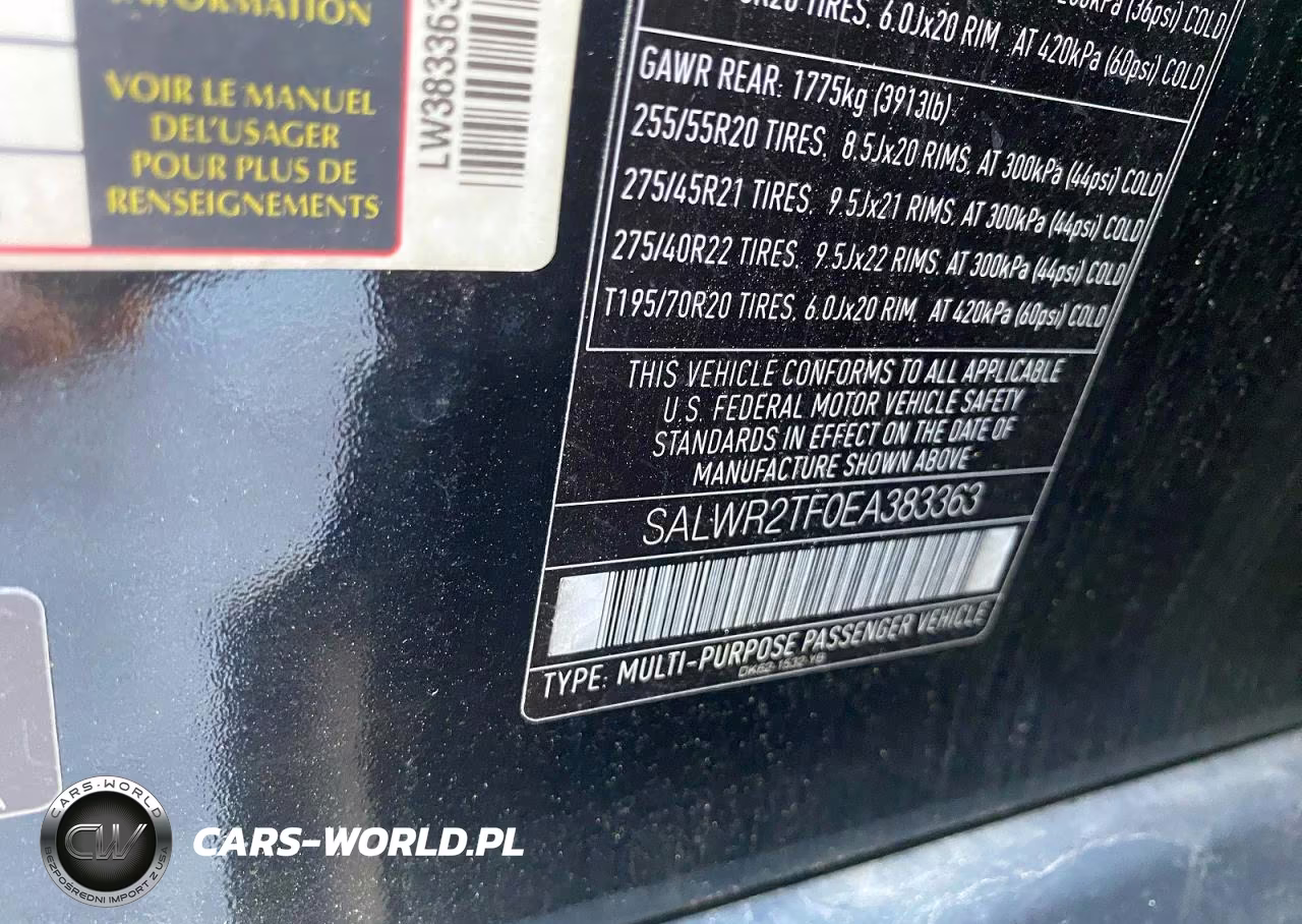 2014 Land Rover Range Rover Sport Supercharged VIN:SALWRZTF0EASS3363 - 10