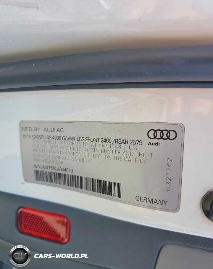 2018 Audi A5 Premium Plus S-Line VIN:WAUENCF59JA046110 - 12