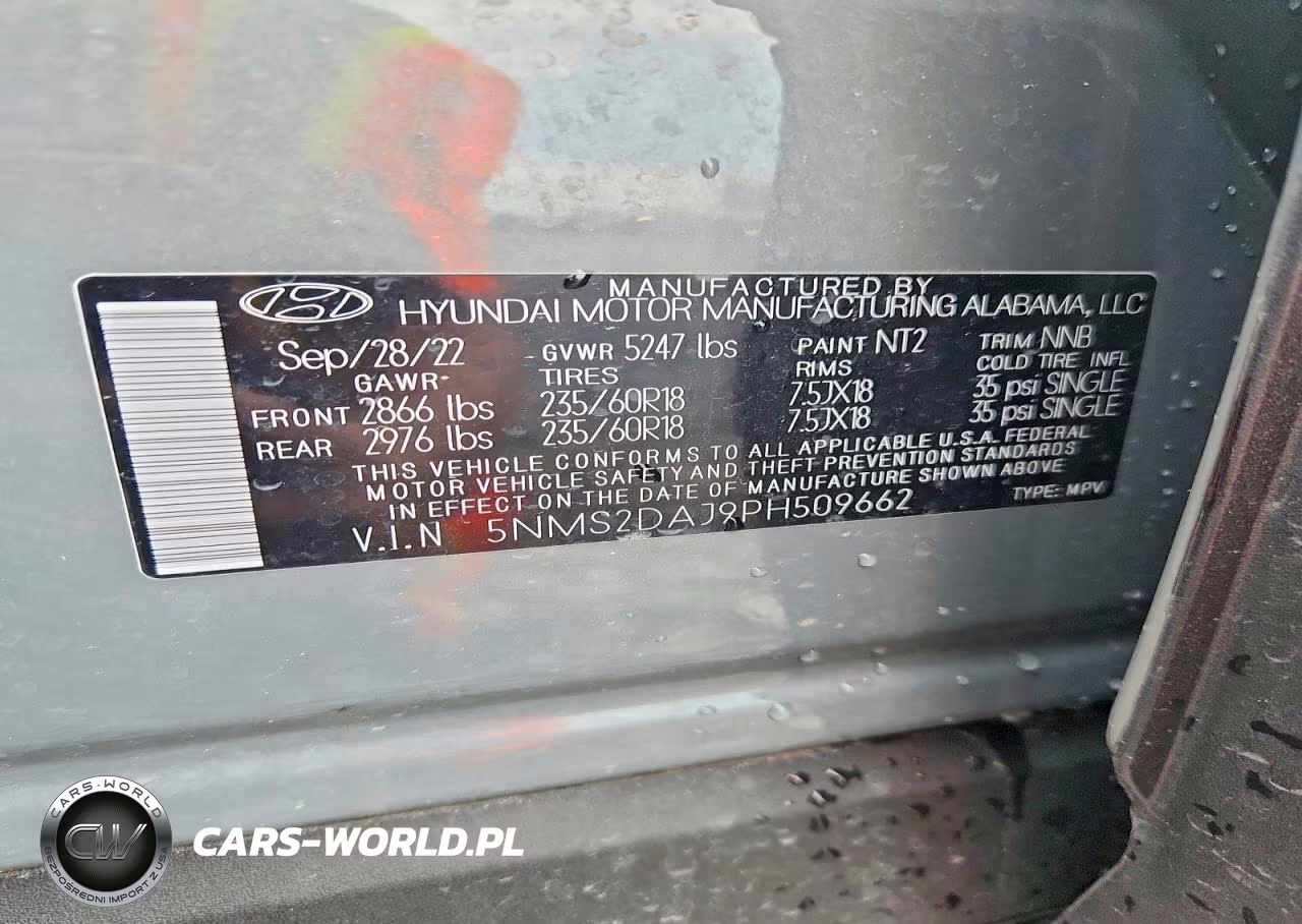 2023 Hyundai Santa Fe Sel VIN:5NMS2DAJ9PH509662 - 13