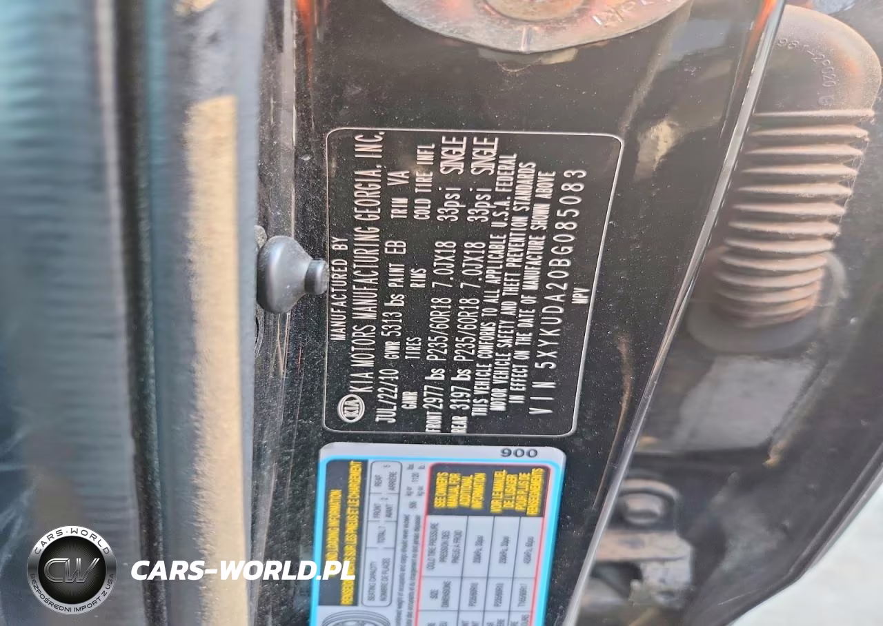2011 Kia Sorento Ex VIN:5XYKUDA20BG085083 - 13