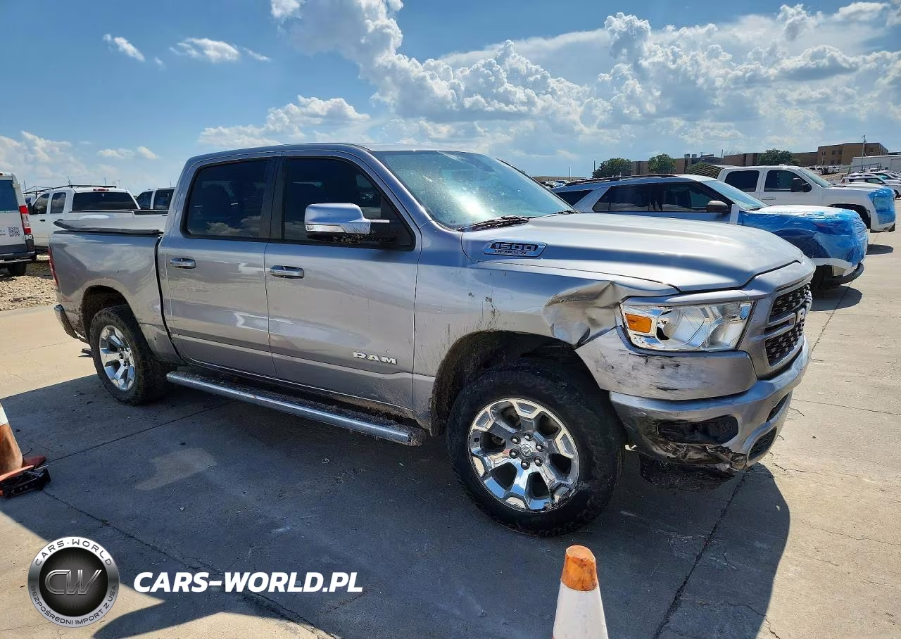 2022 Ram 1500 Big Horn-Lone Star VIN:1C6SRFFT1NN140191 - 4