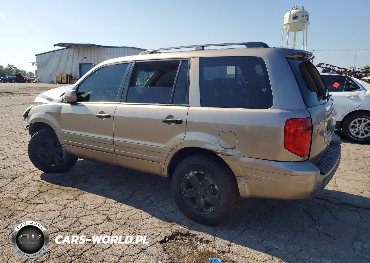 2004 Honda Pilot Ex VIN:2HKYF18404H623951 - 2