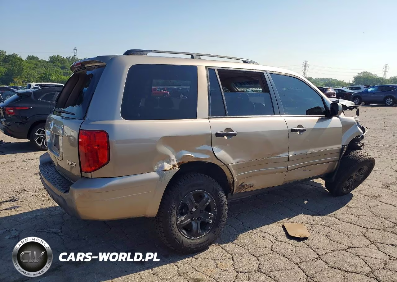 2004 Honda Pilot Ex VIN:2HKYF18404H623951 - 3