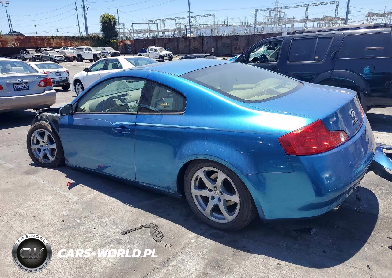 2003 Infiniti G35 Base VIN:JNKCV54E33M205082 - 2