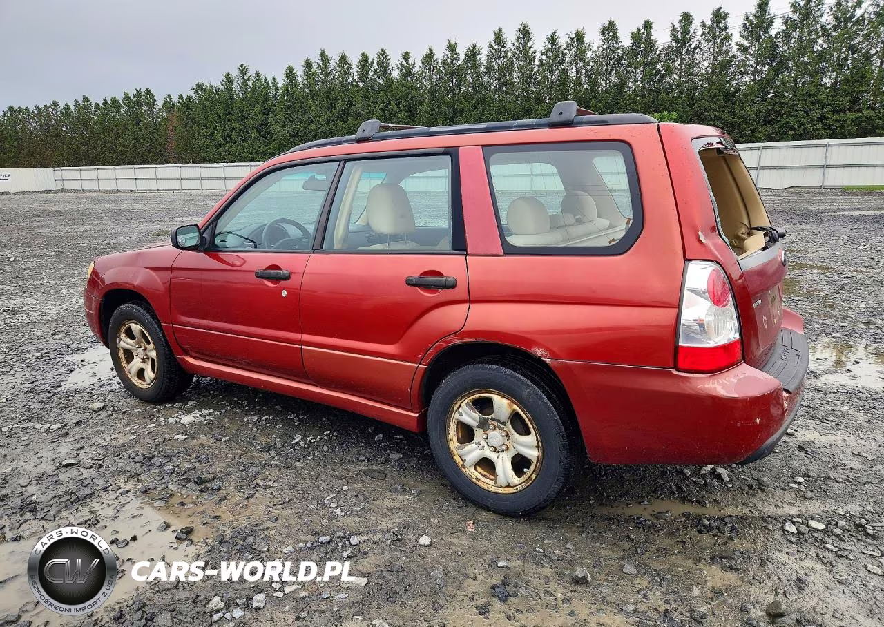 2006 Subaru Forester 2.5X VIN:JF1SG63616H712007 - 2
