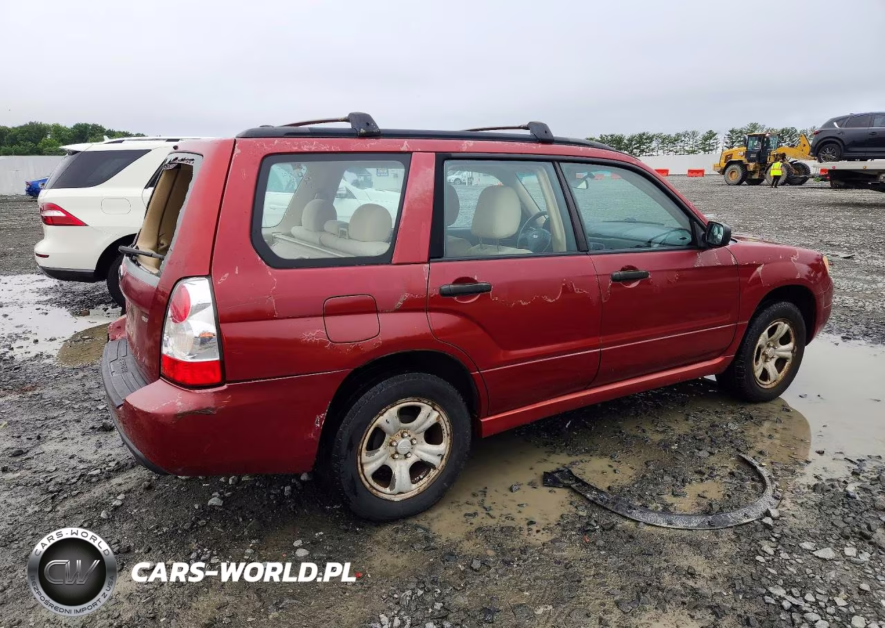 2006 Subaru Forester 2.5X VIN:JF1SG63616H712007 - 3