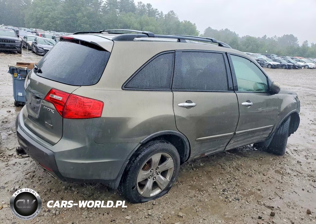 2007 Acura Mdx Sport VIN:2HNYD28837H527737 - 3