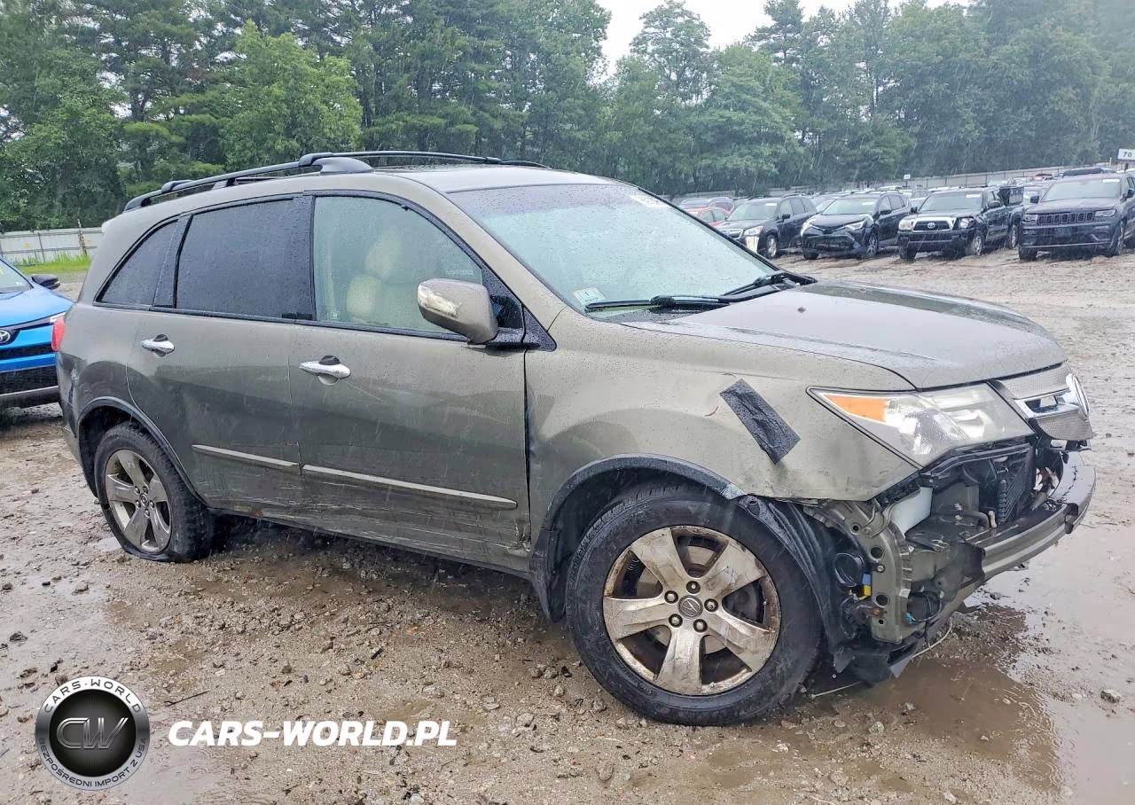 2007 Acura Mdx Sport VIN:2HNYD28837H527737 - 4
