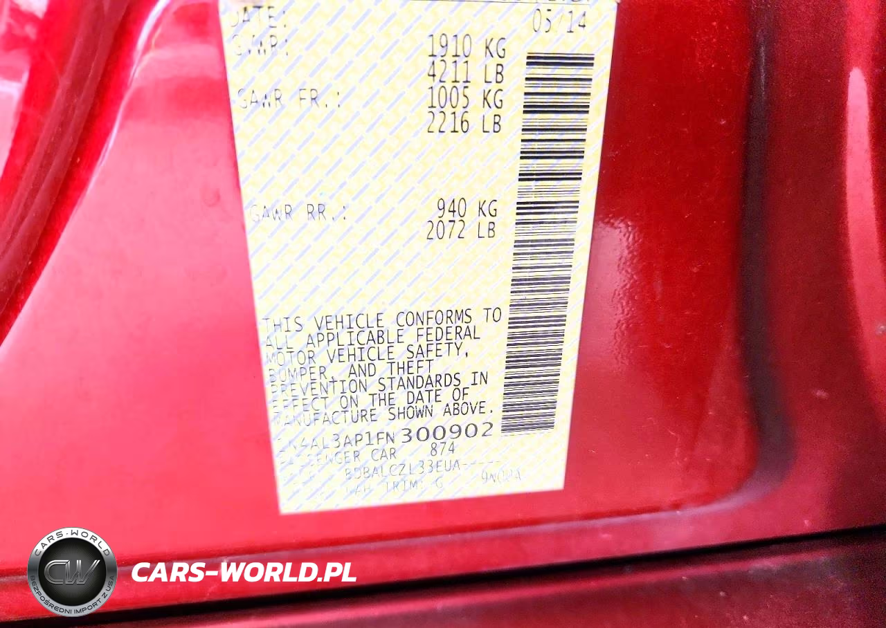2015 Nissan Altima 2.5 S VIN:1N4AL3AP1FN300902 - 12