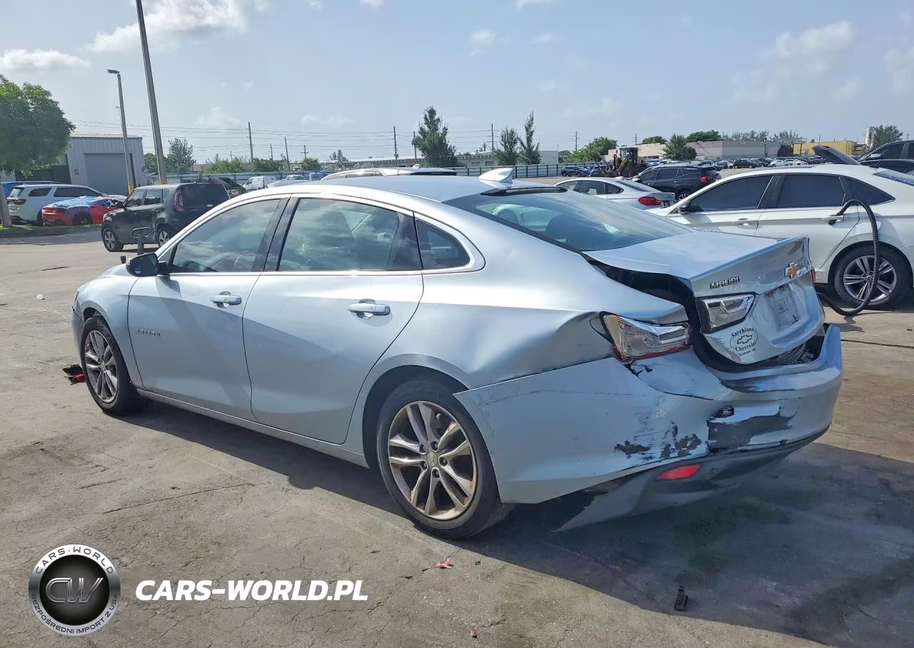 2017 Chevrolet Malibu Lt VIN:1G1ZE5ST8HF181380 - 2
