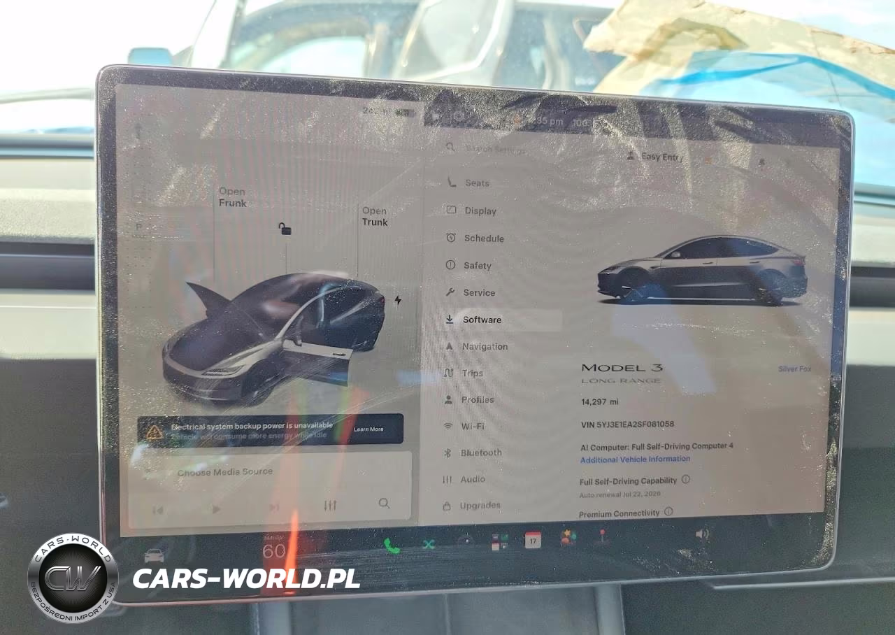 2025 Tesla Model 3 VIN:5YJ3E1EA2SF081058 - 9