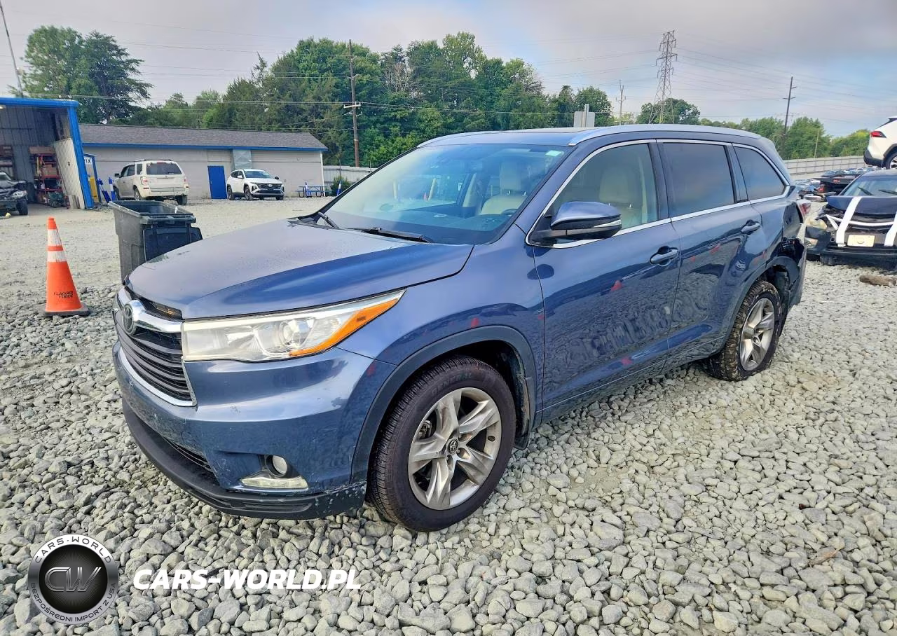 2016 Toyota Highlander Limited Platinum – zdjęcie 1 z 13