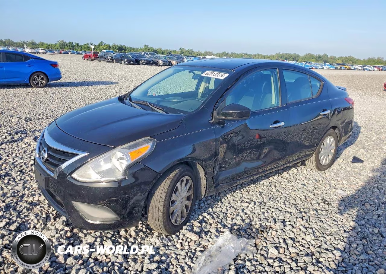 2018 Nissan Versa Sv VIN:3N1CN7APXJL807183 - 1