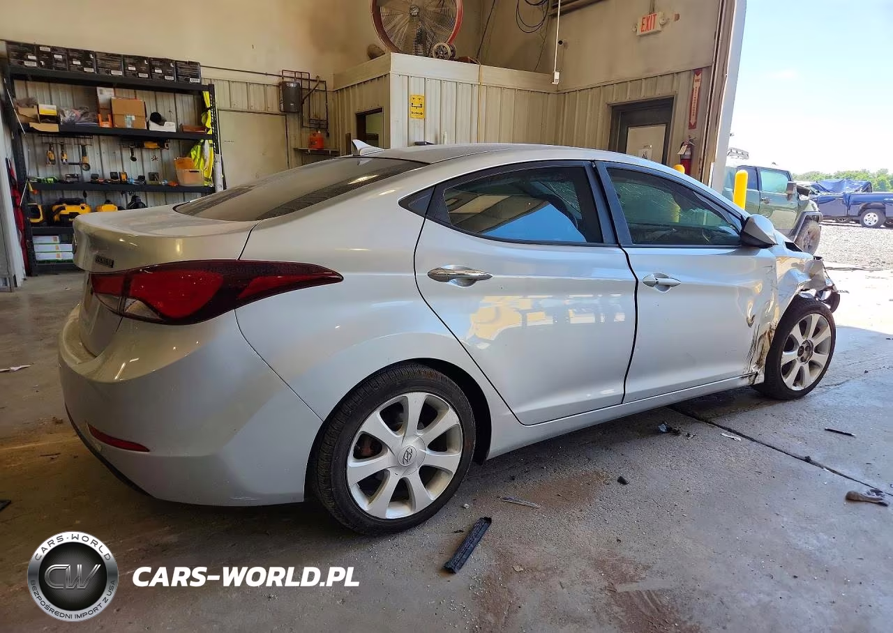 2014 Hyundai Elantra Se VIN:5NPDH4AE4EH464317 - 3
