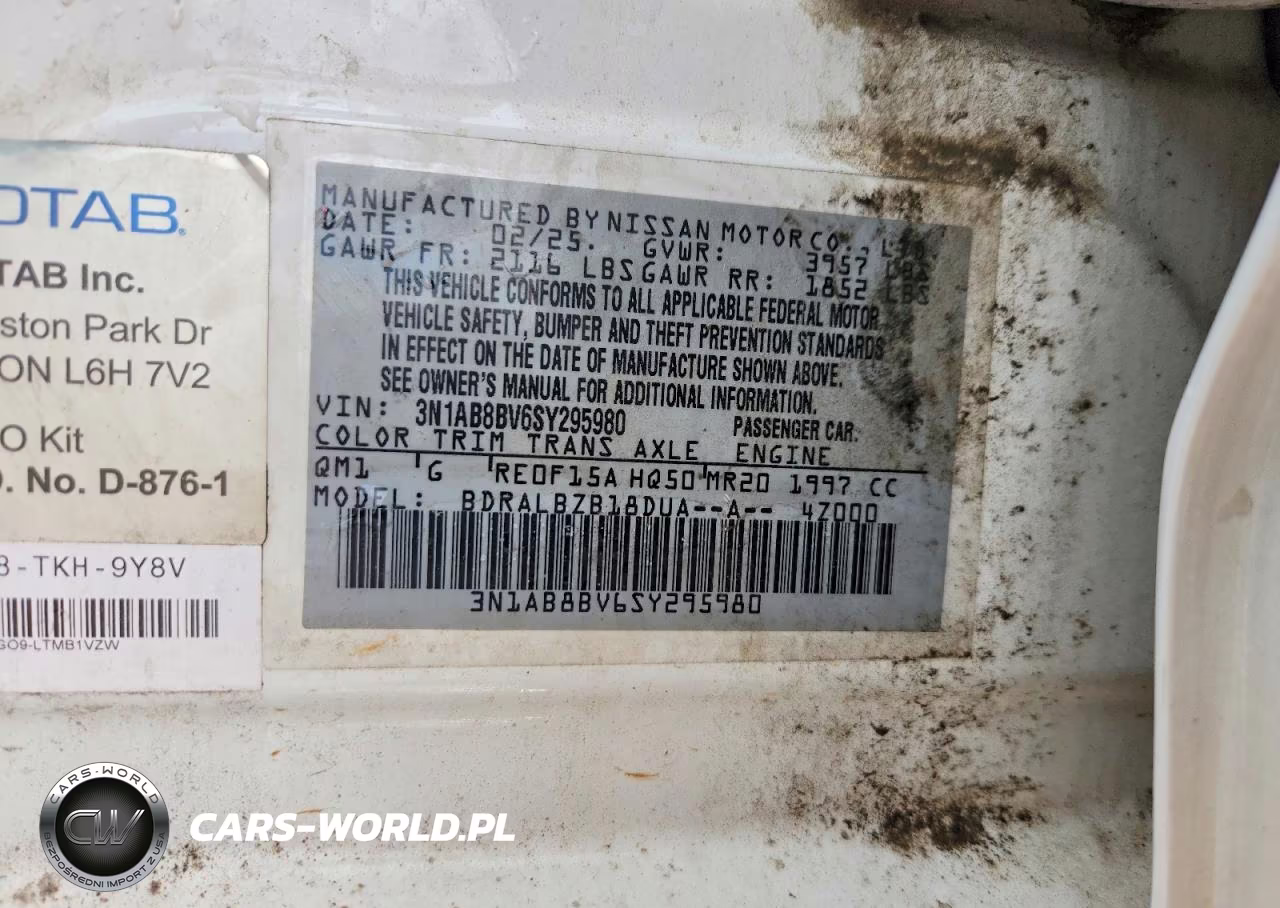 2025 Nissan Sentra S VIN:3N1AB8BV6SY295980 - 12