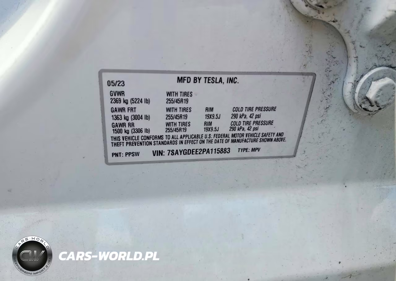 2023 Tesla Model Y VIN:7SAYGDEE2PA115883 - 13
