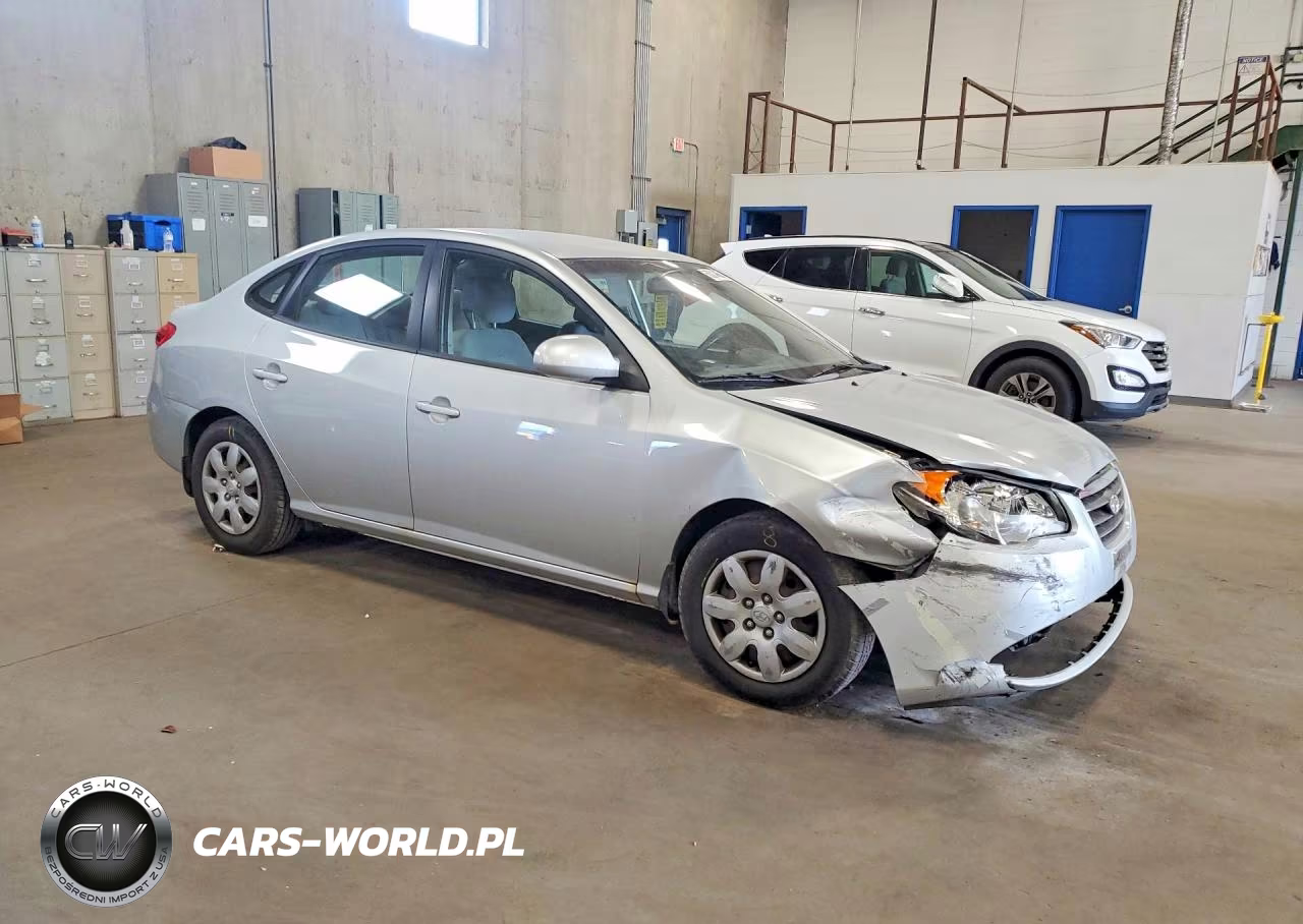 2008 Hyundai Elantra Gls VIN:KMHDU46D18U445340 - 4
