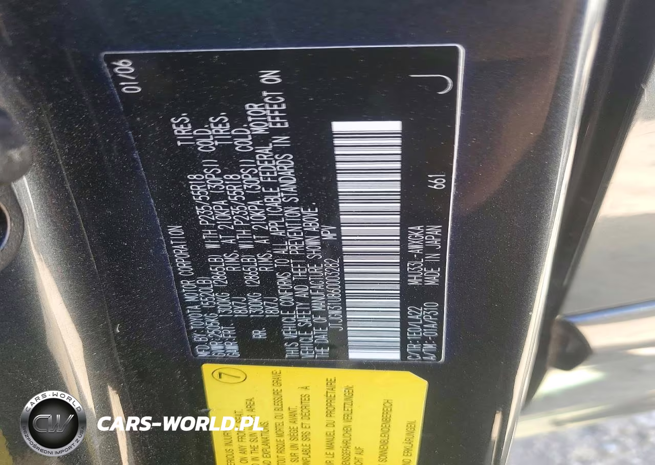 2006 Lexus Rx 400 VIN:JTJGW31U860003282 - 13