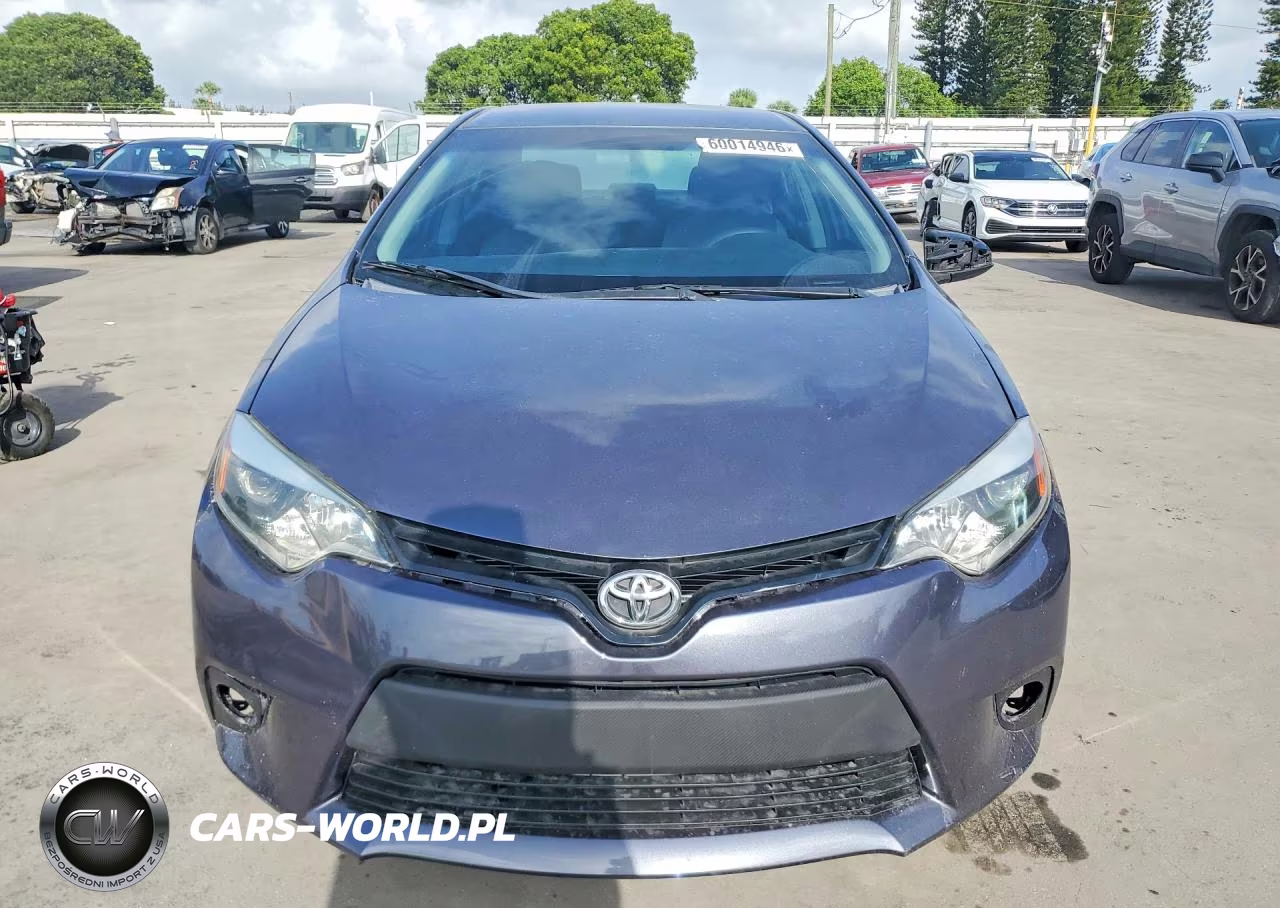 2015 Toyota Corolla L VIN:2T1BURHE9FC280856 - 5