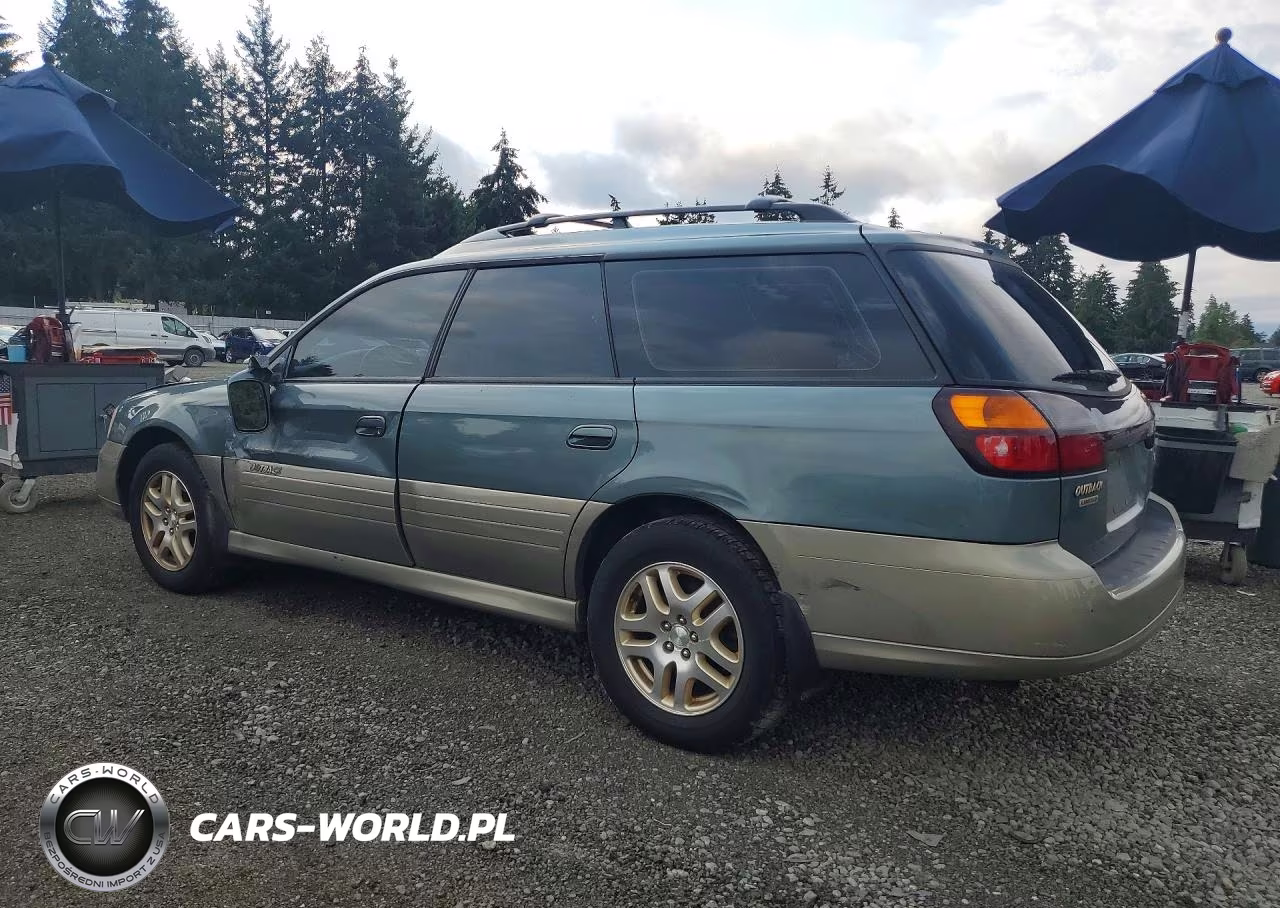 2001 Subaru Legacy Outback Limited VIN:4S3BH686017627383 - 2