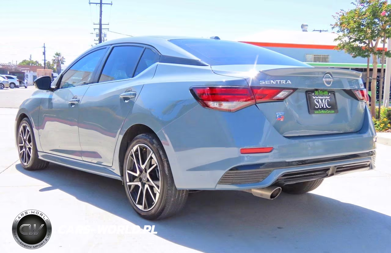 2025 Nissan Sentra Sr VIN:3N1AB8DV8SY322450 - 4