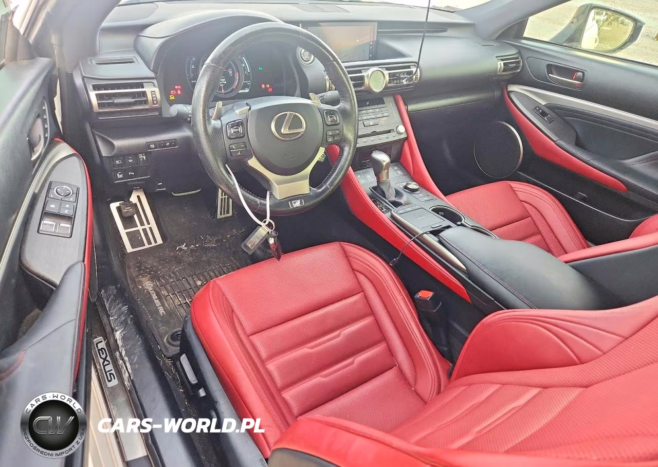 2020 Lexus Rc 350 F Sport VIN:JTHGZ5DC6L5010480 - 8