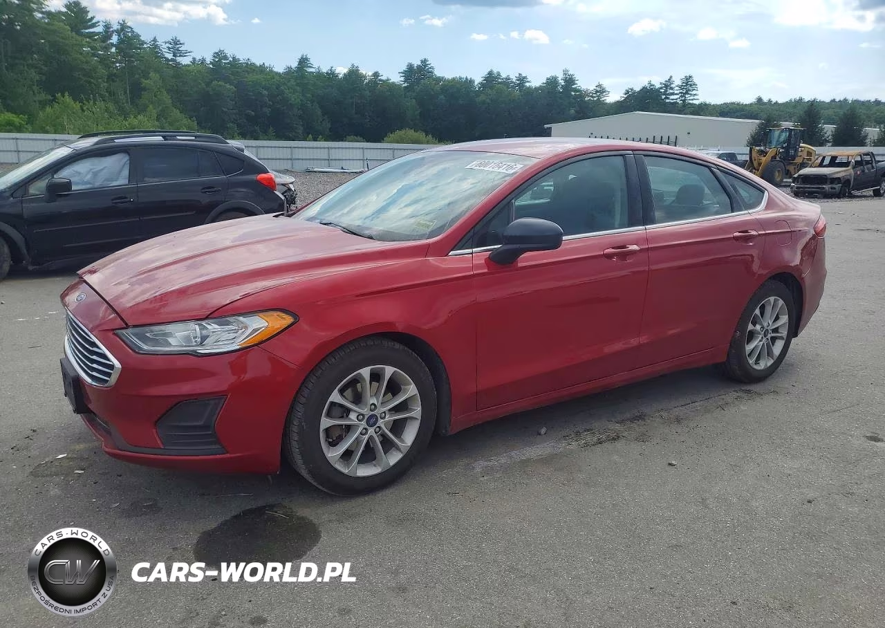 2020 Ford Fusion Se VIN:3FA6P0HD5LR100828 - 1