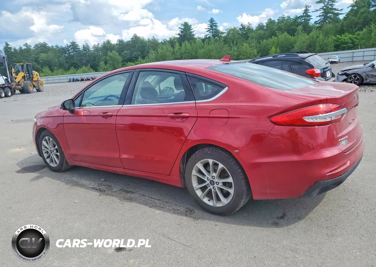 2020 Ford Fusion Se VIN:3FA6P0HD5LR100828 - 2
