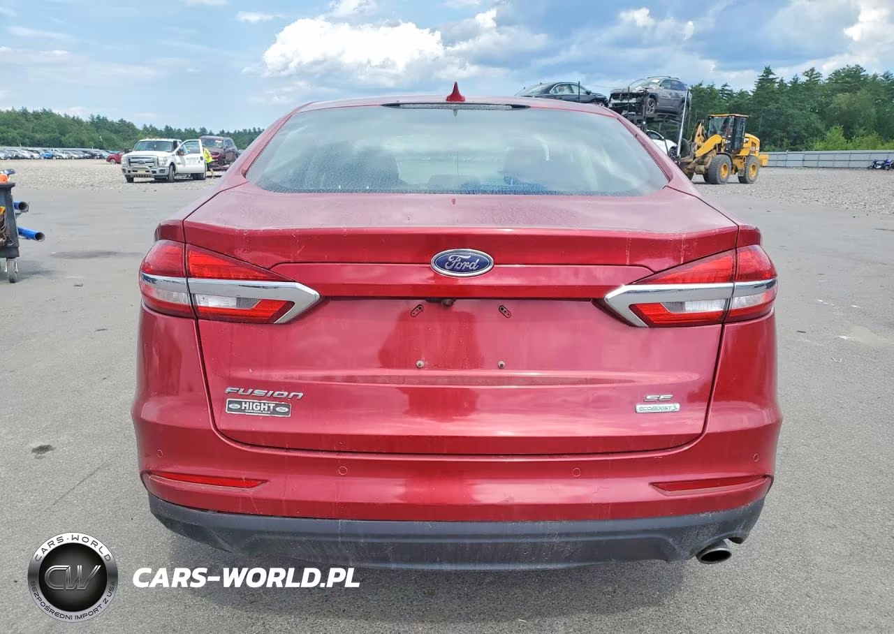 2020 Ford Fusion Se VIN:3FA6P0HD5LR100828 - 6