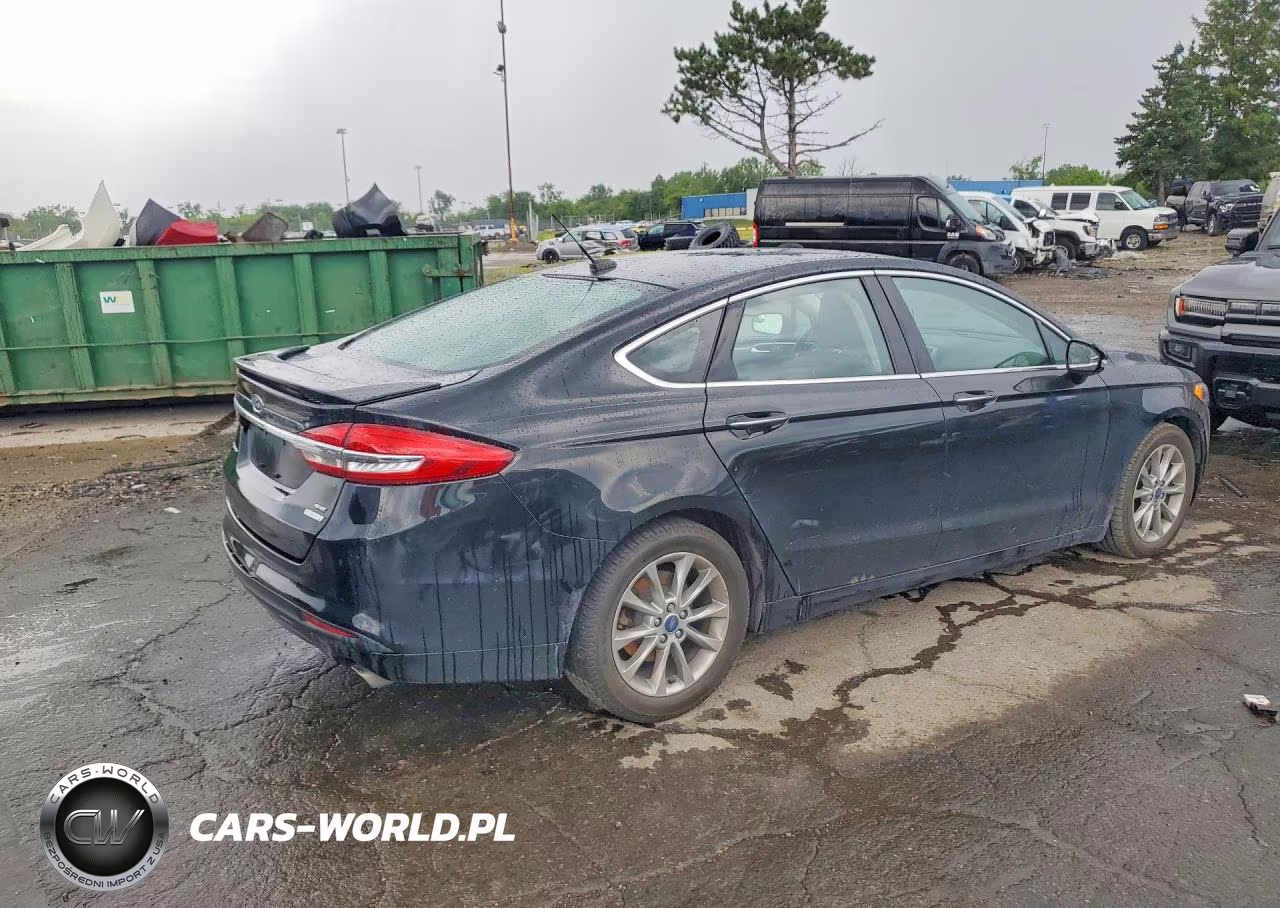2017 Ford Fusion Se VIN:3FA6P0HD5HR291870 - 3