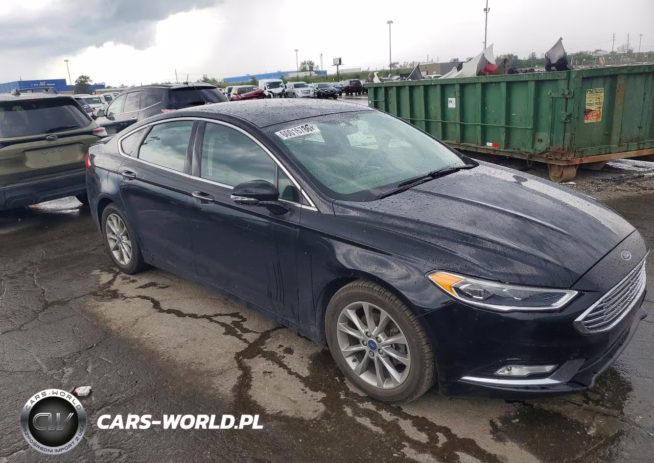 2017 Ford Fusion Se VIN:3FA6P0HD5HR291870 - 4