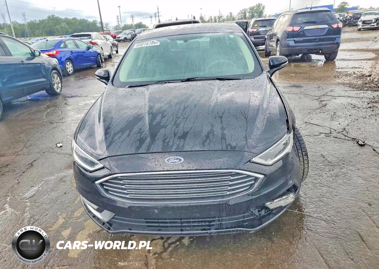2017 Ford Fusion Se VIN:3FA6P0HD5HR291870 - 5