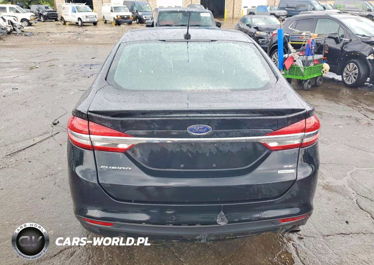 2017 Ford Fusion Se VIN:3FA6P0HD5HR291870 - 6