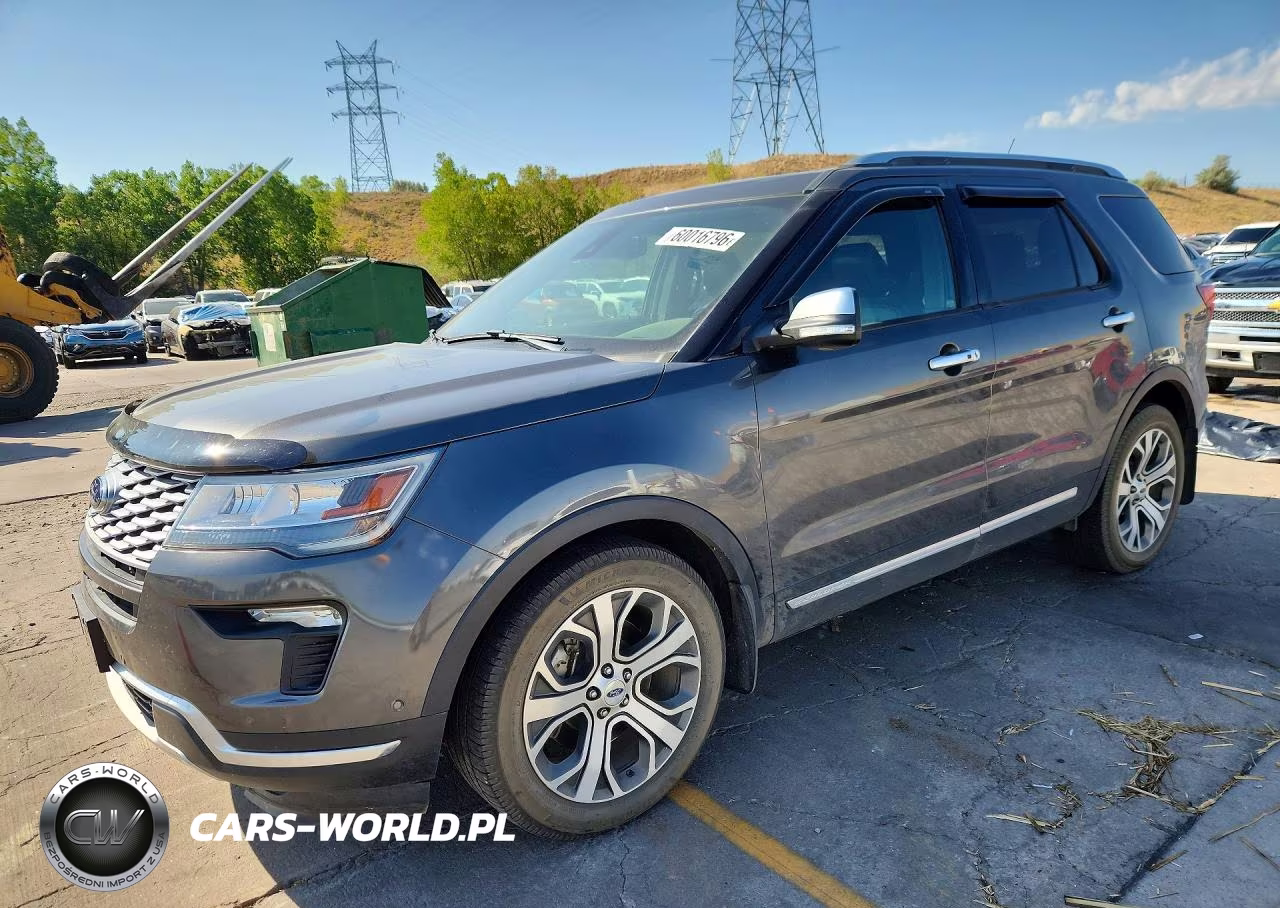 2018 Ford Explorer Platinum VIN:1FM5K8HT7JGC14212 - 1